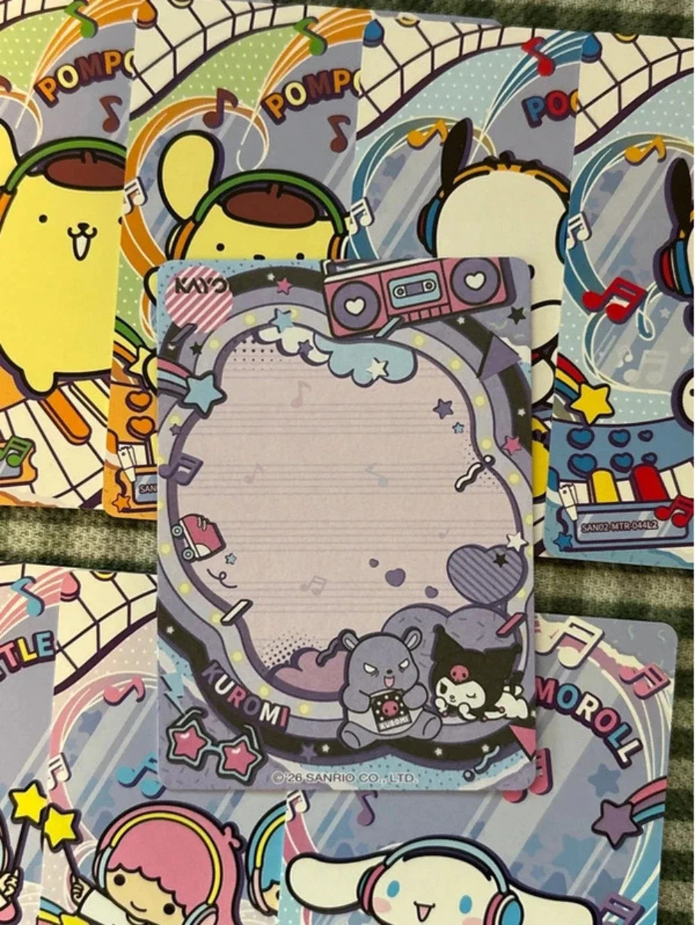 Sanrio Starry Nights TCG MTR - 12 card lot